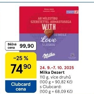 Bonboniéry Milka