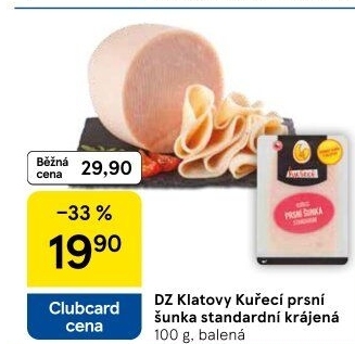 Kuřecí šunka prsní standard DZ Klatovy