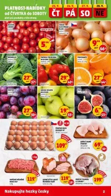 akční leták Penny Market 25.9.2025-1.10.2025