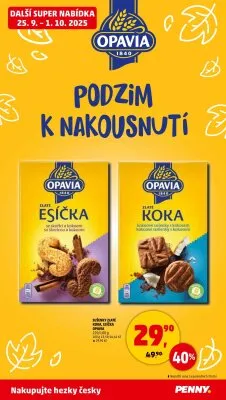 akční leták Penny Market 25.9.2025-1.10.2025