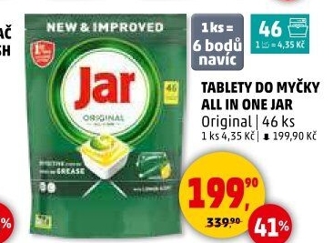 Kapsle do myčky All in 1 Jar