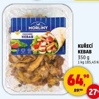 Kuřecí kebab Morliny