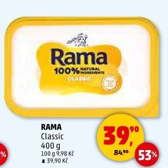 Margarín Classic Rama