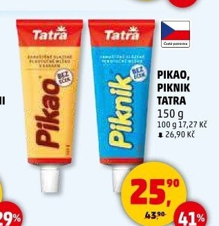 Mléko kondenzované Piknik Tatra
