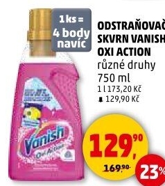 Odstraňovač skvrn gelový Vanish Oxi Action