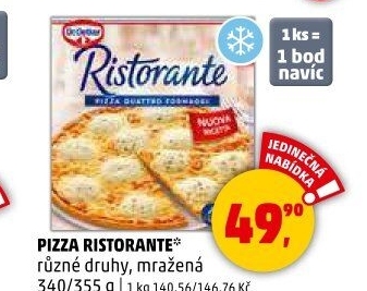 Pizza mražená Ristorante Dr. Oetker