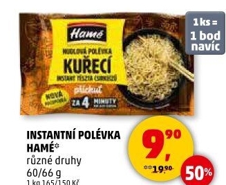 Polévka instantní Hamé