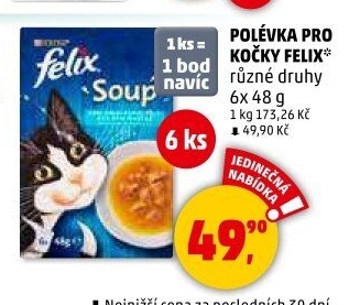 Polévka pro kočky Felix Purina