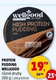 Proteinový pudink Wellgood