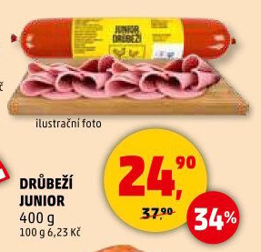 Salám drůbeží Junior
