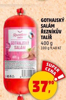 Salám Gothaj Řezníkův talíř