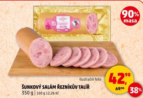 Salám šunkový Řezníkův talíř