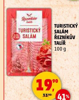 Salám turistický Řezníkův talíř