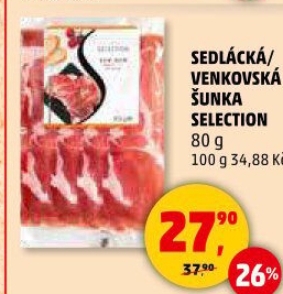 Sedlácká šunka Selection