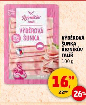 Šunka výběrová Řezníkův talíř
