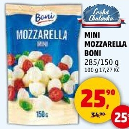 Sýr Mozzarella třešinky Boni