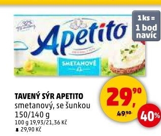 Sýr tavený Apetito