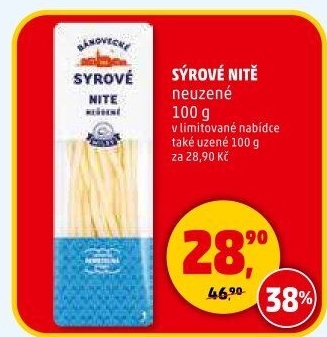 Sýrové nitě Bánovecké Milsy