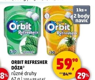 Žvýkačky Refreshers Orbit