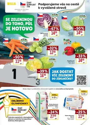akční leták BILLA 24.9.2025-30.9.2025
