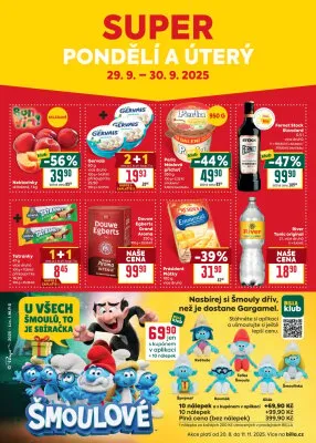 akční leták BILLA 24.9.2025-30.9.2025