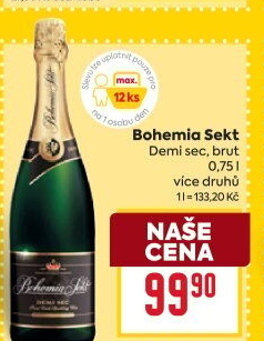 Bohemia Sekt Demi Sec