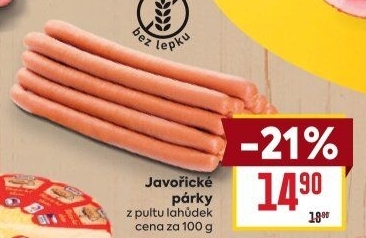 Párky javořické
