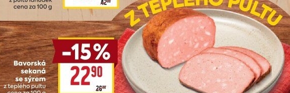 Sekaná bavorská se sýrem