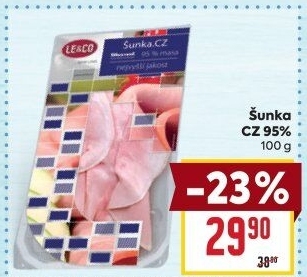 Šunka.CZ nejvyšší jakosti LE&amp