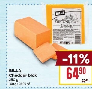 Sýr Cheddar Billa