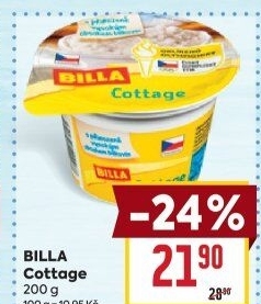 Sýr Cottage Billa