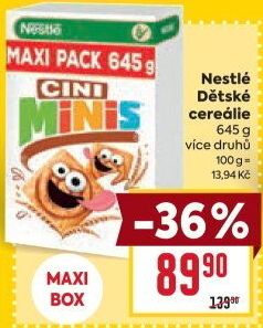 Cereálie Nestlé