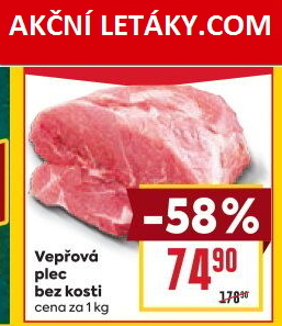 Vepřová plec bez kosti - BILLA akcniletaky.com