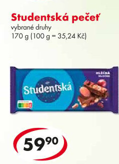 Čokoláda Studentská pečeť Orion