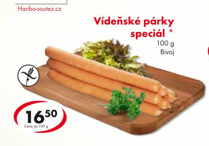 Párky vídeňské speciál Bivoj