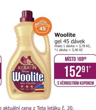 Prací gel Woolite