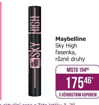 Řasenka Sky High Maybelline