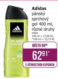 Sprchový gel Adidas