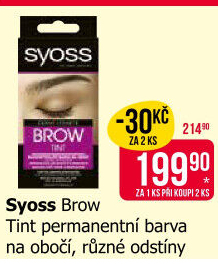 Barva na obočí Brow Tint Syoss