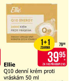 Krém pleťový proti vráskám Q10 Ellie