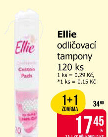 Odličovací tampony Ellie