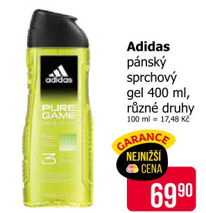 Sprchový gel Adidas