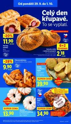 akční leták Lidl 29.9.2025-1.10.2025