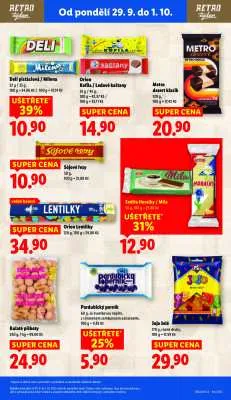 akční leták Lidl 29.9.2025-1.10.2025