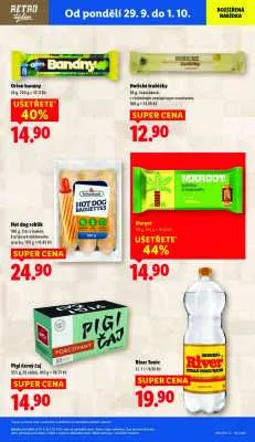 akční leták Lidl 29.9.2025-1.10.2025