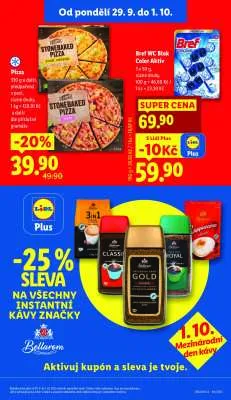 akční leták Lidl 29.9.2025-1.10.2025