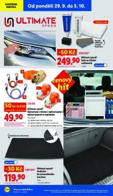 akční leták Lidl 29.9.2025-1.10.2025