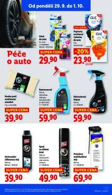 akční leták Lidl 29.9.2025-1.10.2025
