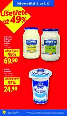 akční leták Lidl 29.9.2025-1.10.2025