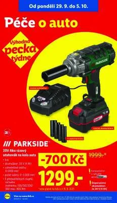 akční leták Lidl 29.9.2025-1.10.2025
